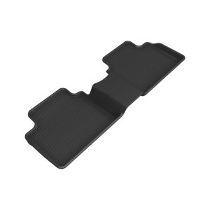 Hyundai Elantra Floor Mats - Rear - 3D MAXpider - Kagu Series - Black - `21-`22 Hyundai Elantra Floor Mats - Rear - 3D MAXpider - Kagu Series - Black - `21-`22